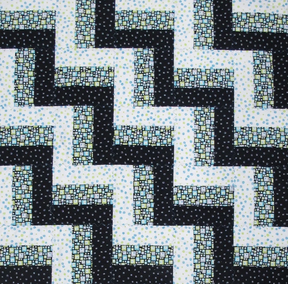 rail fence quilt — Quiltish Corner — Blog