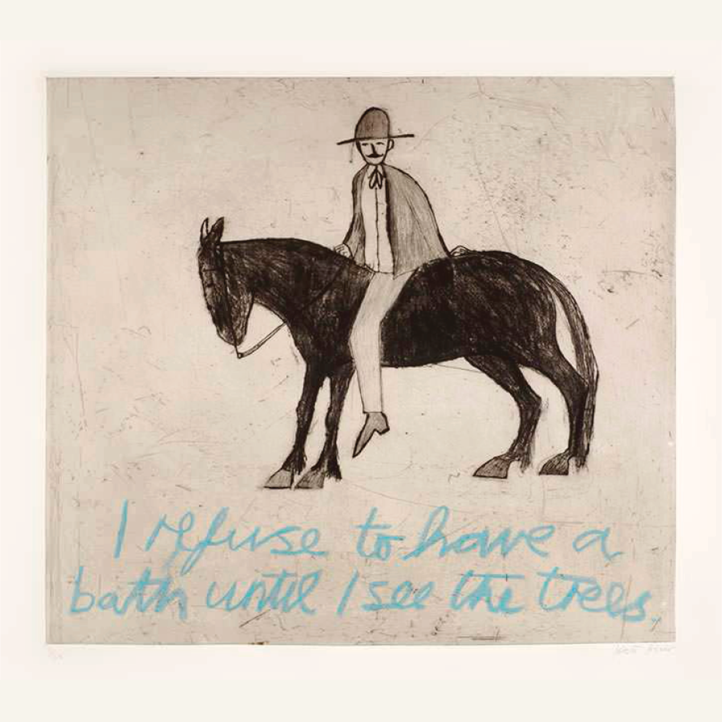 Kate Boxer  |  I Refuse To Have A Bath Until I See The Trees