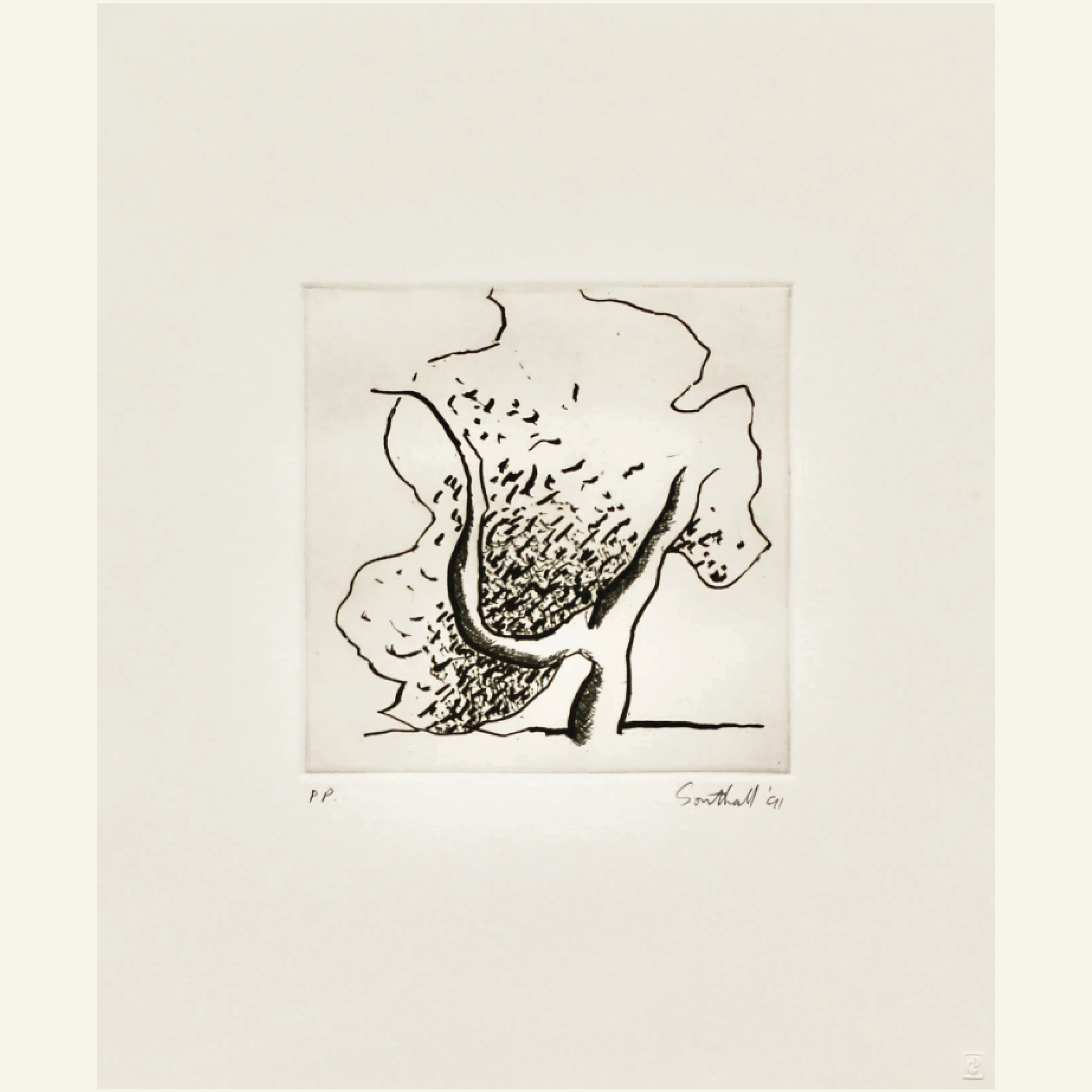 Andrew Southall | From Black and White of Brick and Bark (Bark)