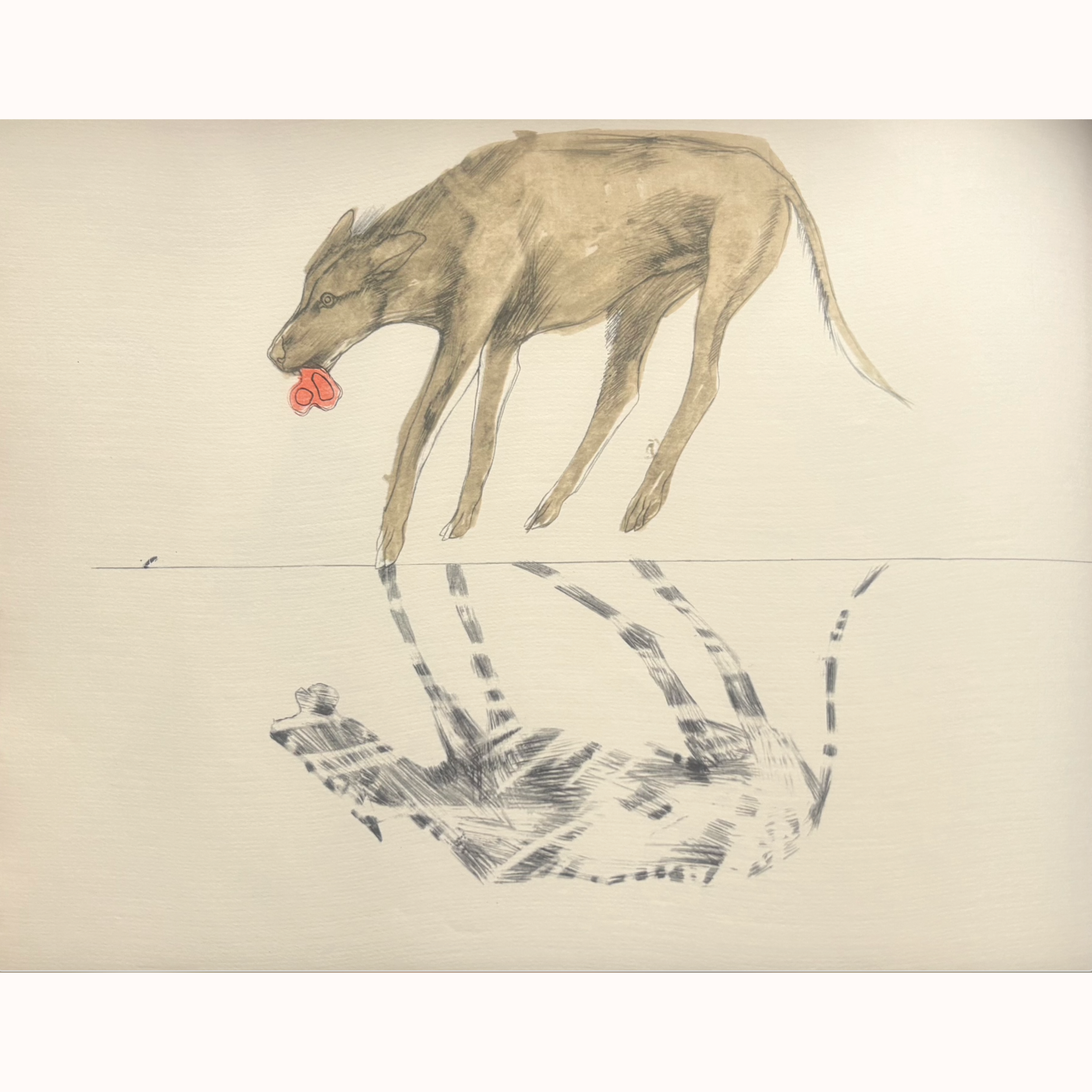 Dame Elisabeth Frink | The Dog and the Shadow (LH Shot).png