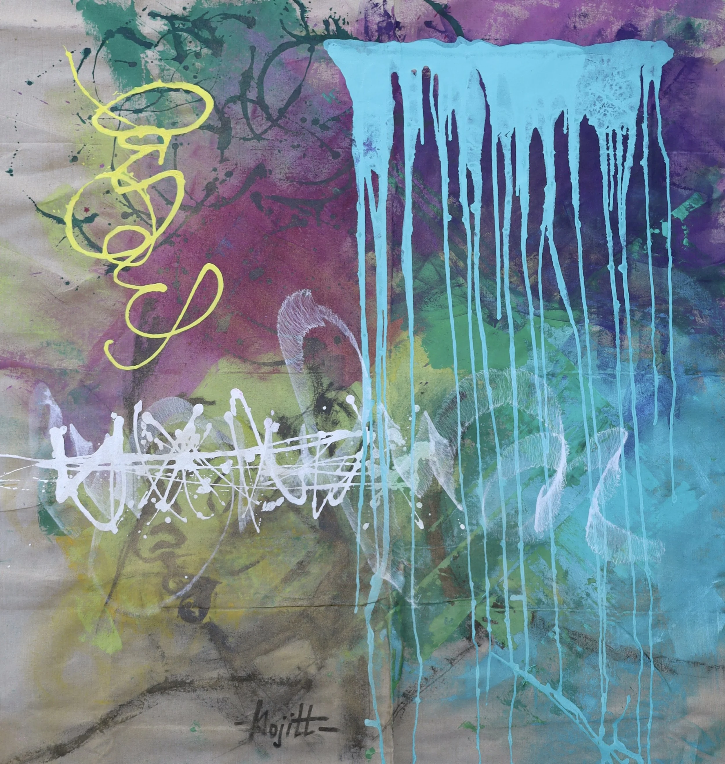 She Is Like A Wind 58'' x 66''