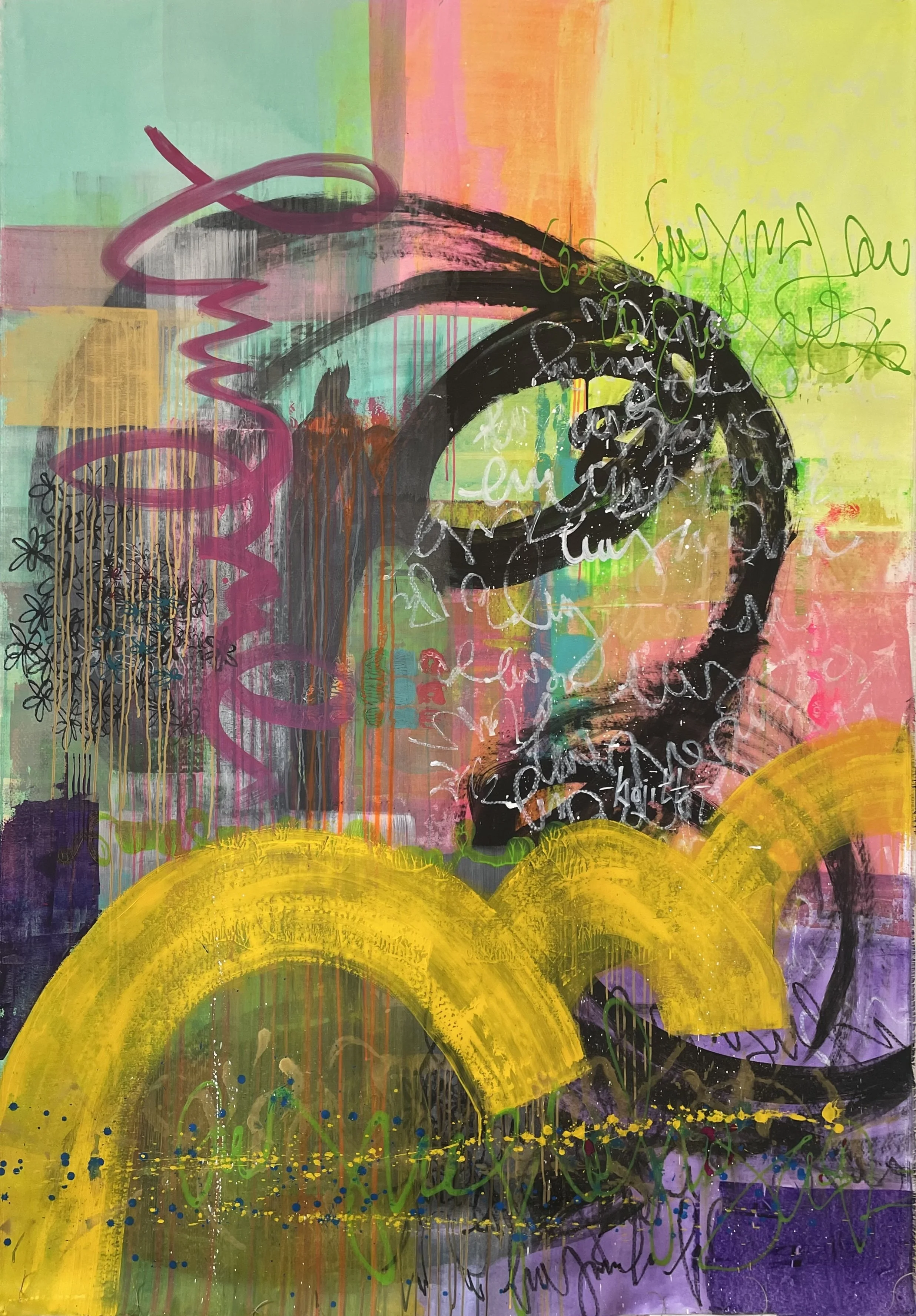 βͺοΈ Arina 88'' x 60'' - Courtney Colins Gallery