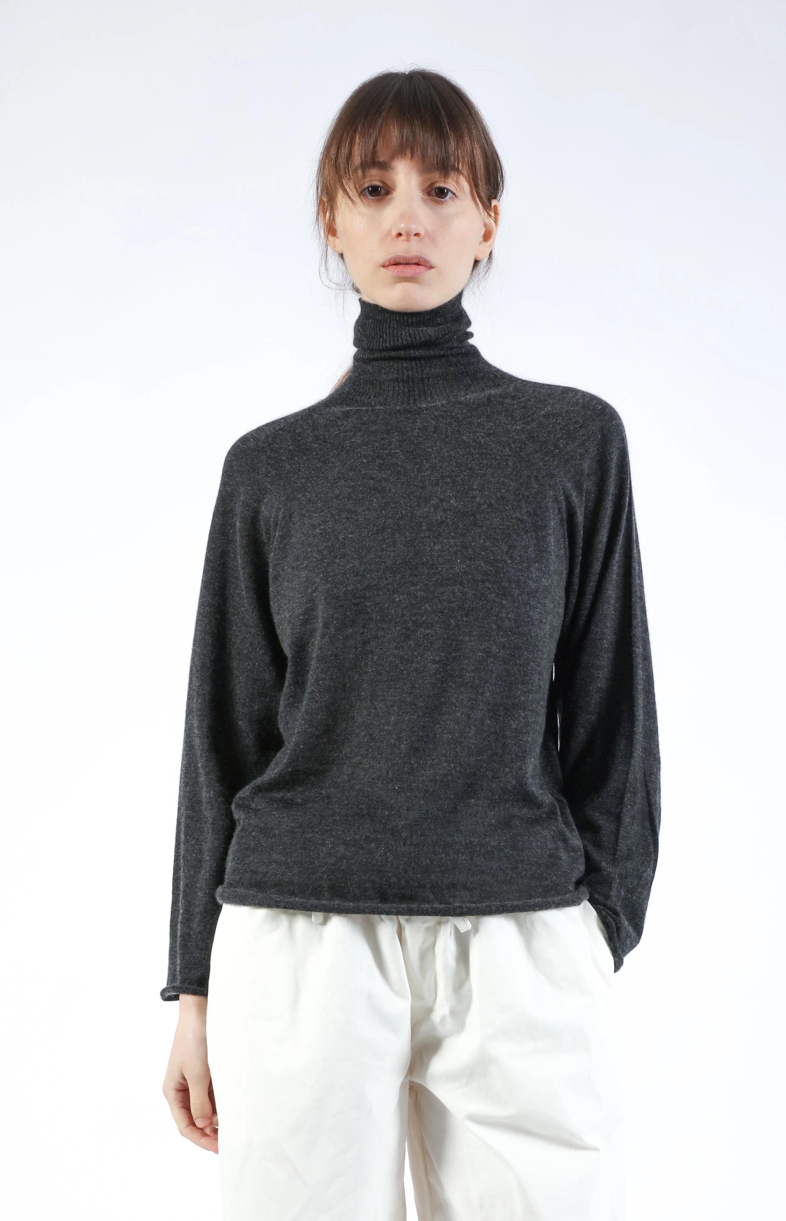 lupo antracite turtleneck fit