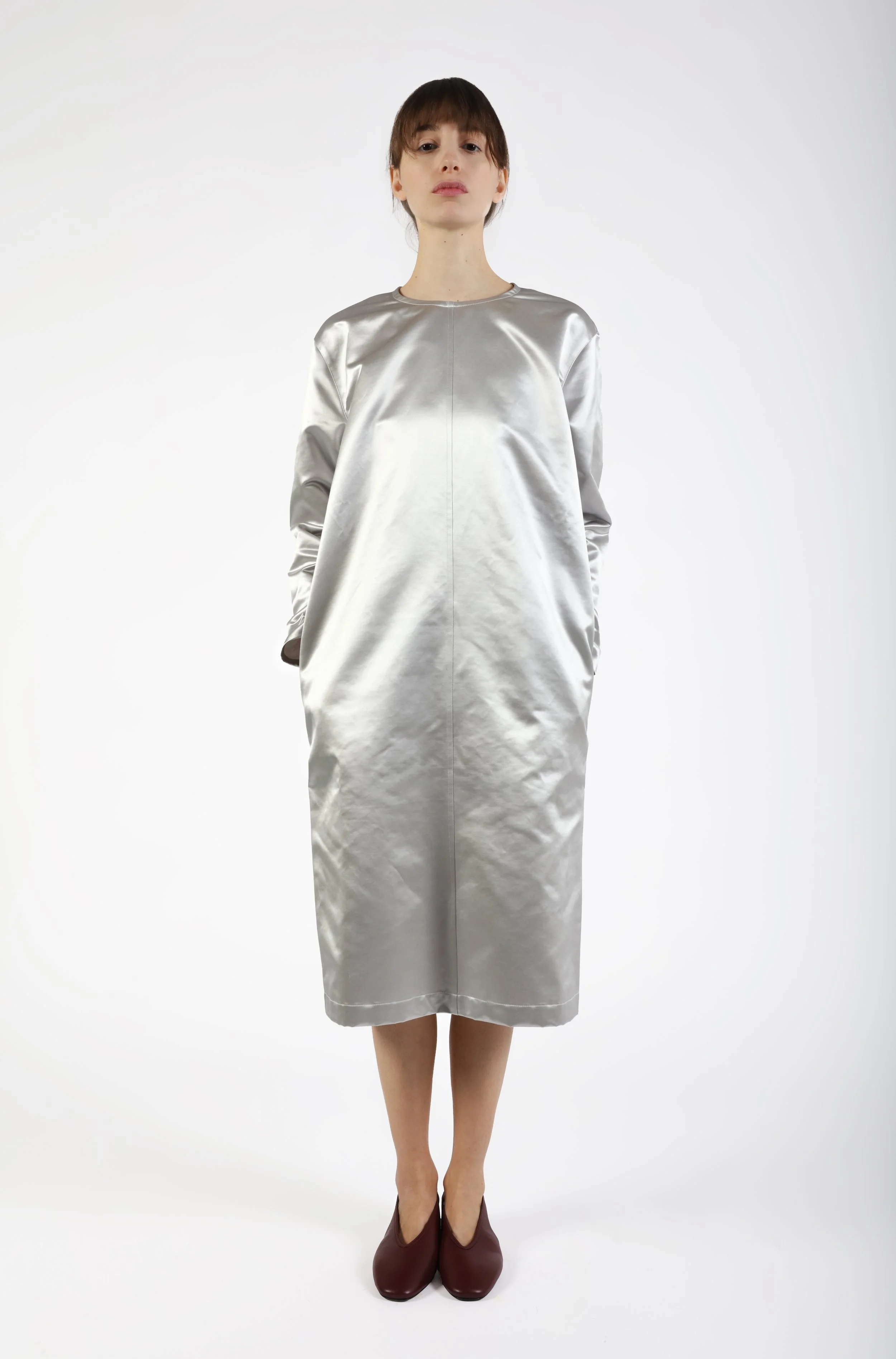 nitto salvin dress silver fit