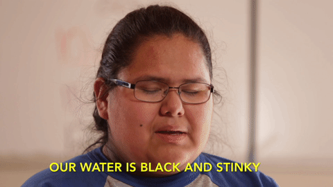 Our Water is Black and Stinky!