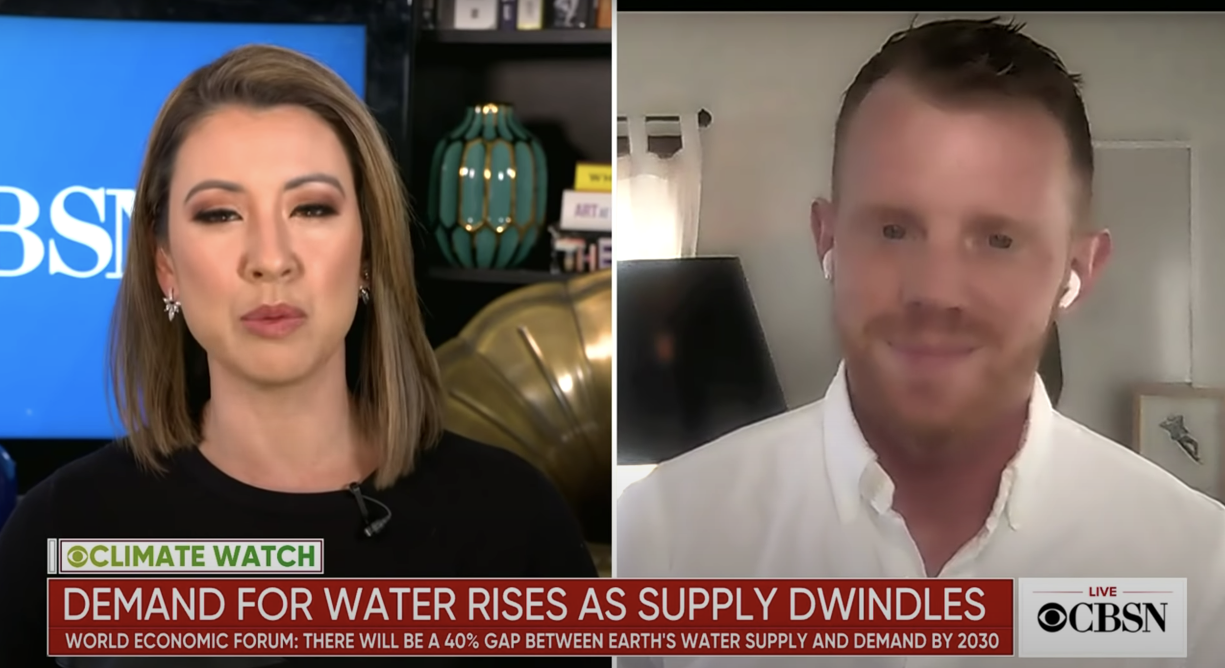 Why is demand for water on the rise?