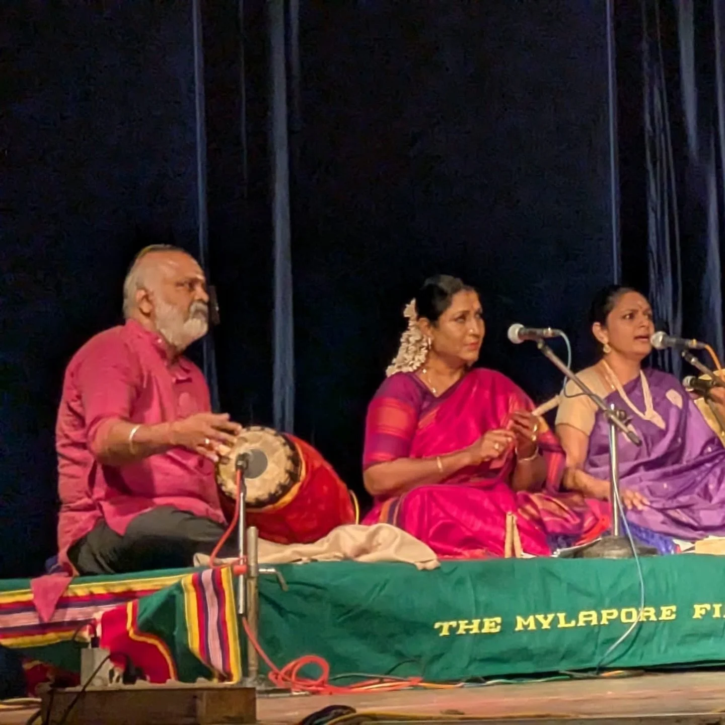 It was such a memorable experience @mylaporefinearts to perform in front my family, friends and well wishers and to have my Guru do Nattuvangam was a blessing.  Thank you Narthaki Akka and Shakthi Akka for your love, support and blessings. It means t