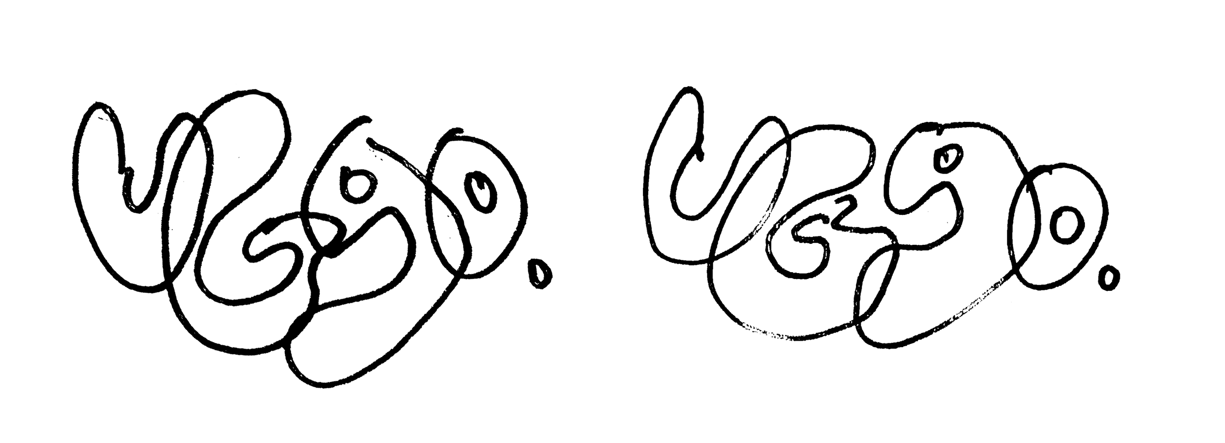 EARLY LOGO EXPLORATIONS