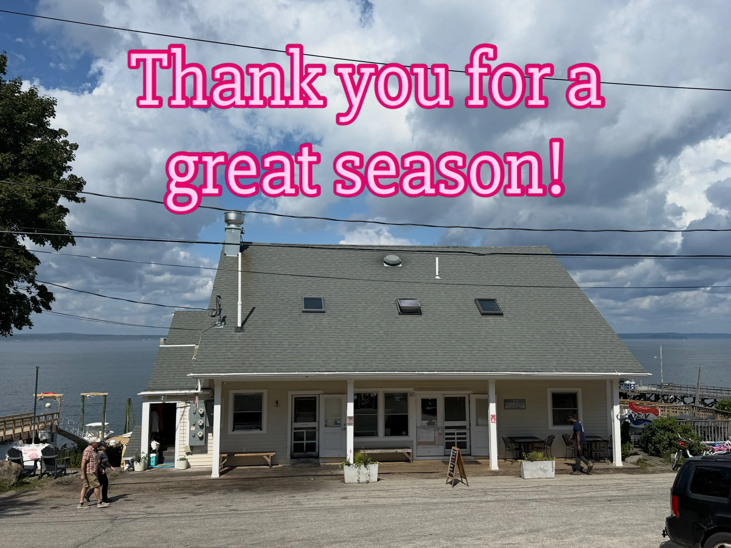 The kitchen is now closed! 
Bonus weekend 9/11  5p-8p &amp; 9/12 11a-8p!
Then we&rsquo;re off to GAS &amp; MORE hours starting 9/15:
Tuesdays &amp; Fridays 5p-8p
Saturdays 12-2p
#winterhours
