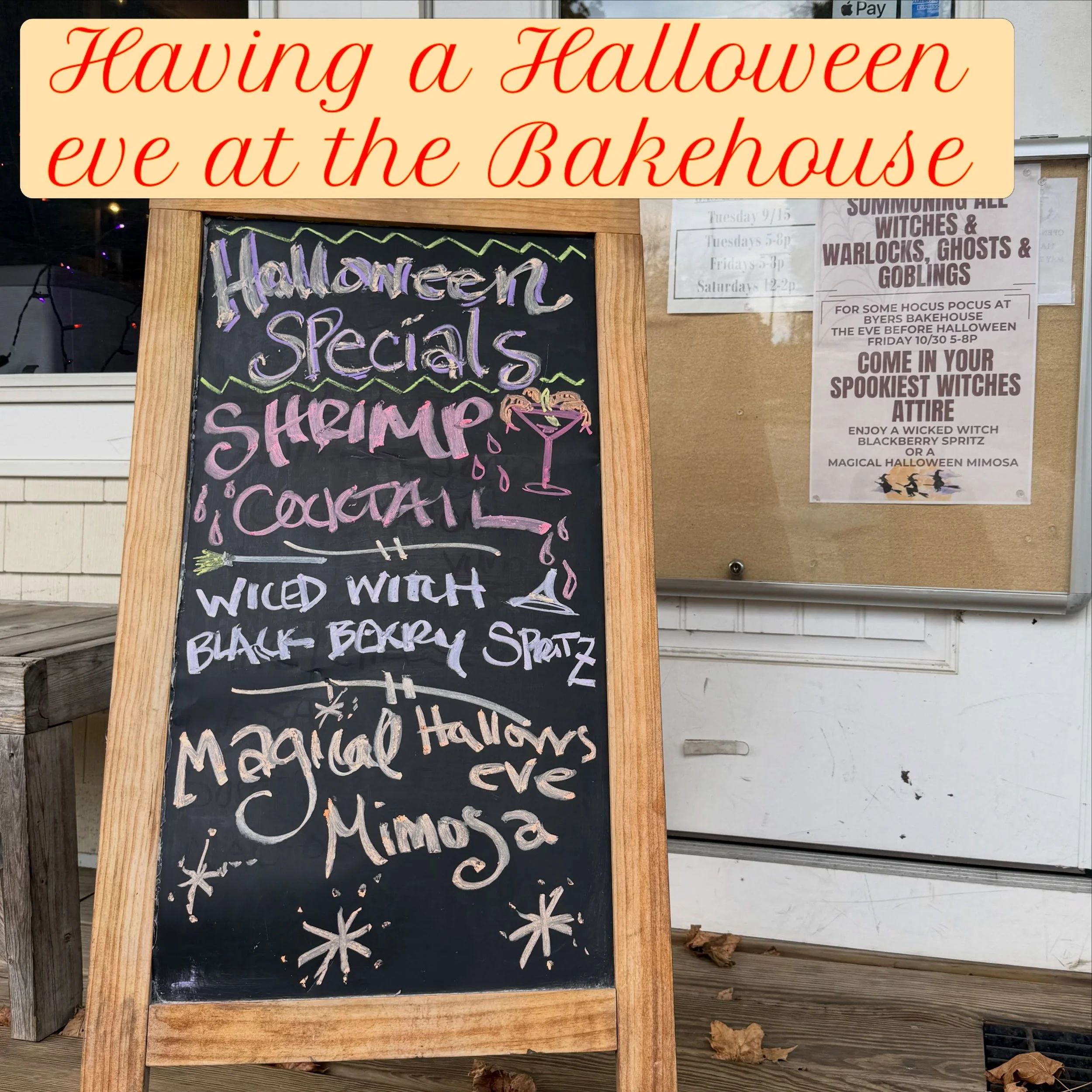 Open tonight 5-8p. Witchy wear encouraged 
#maineislands #cascobay #fun