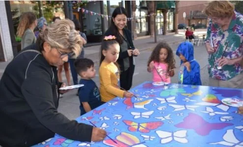 Painting at Welcome Week