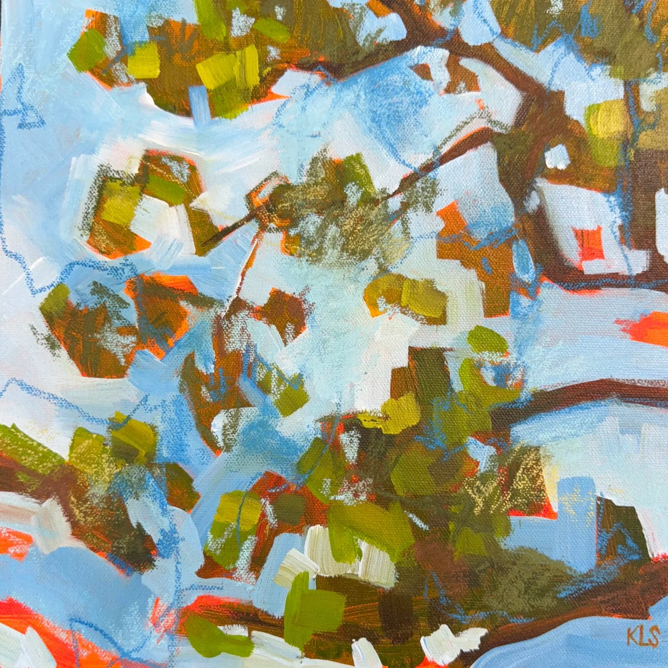 Beaufort, 12x12 Oil on Canvas