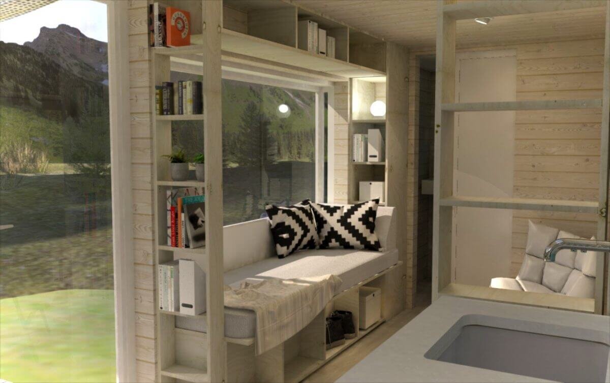 Orca Cabin Living Area