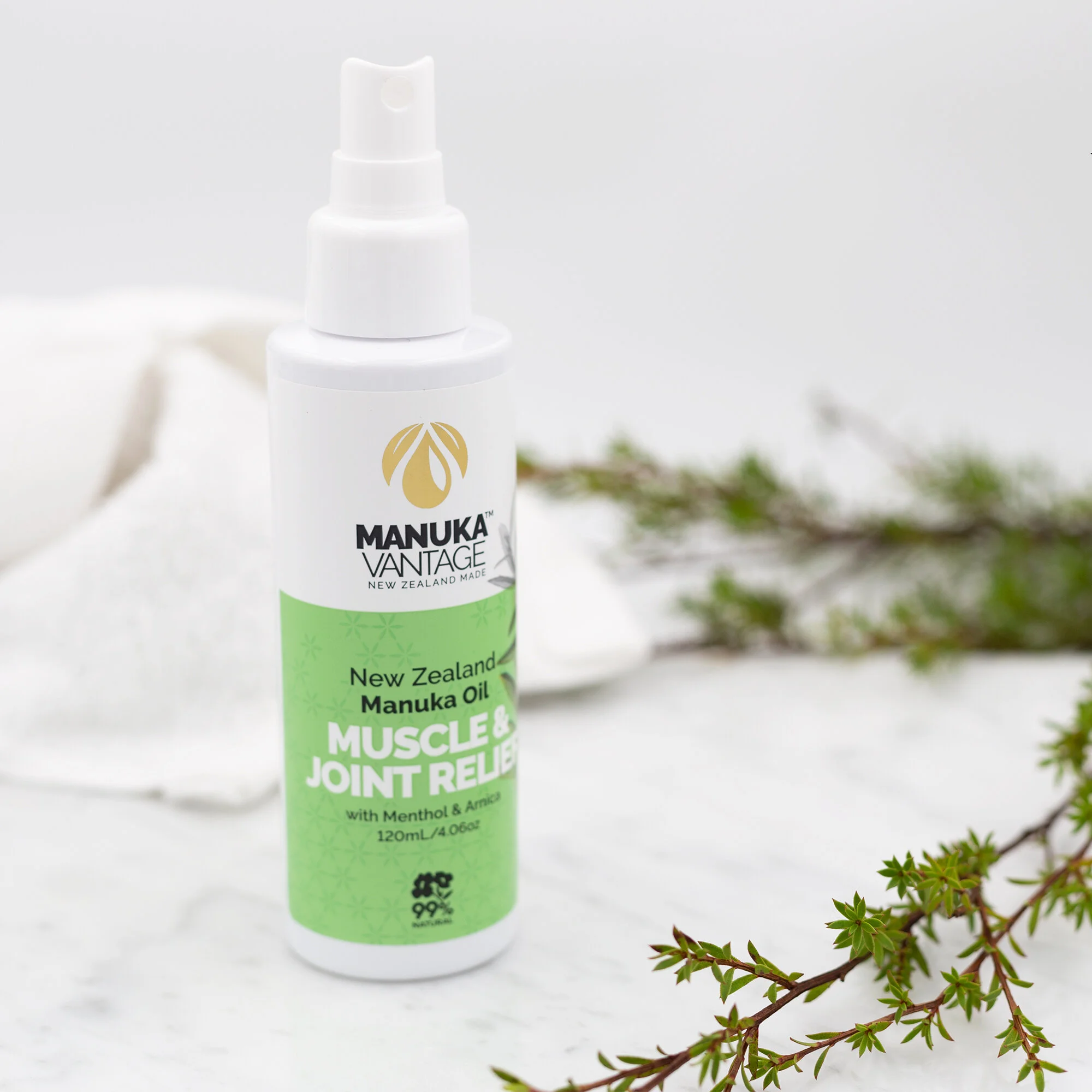 Muscle Relief with Arnica and Menthol