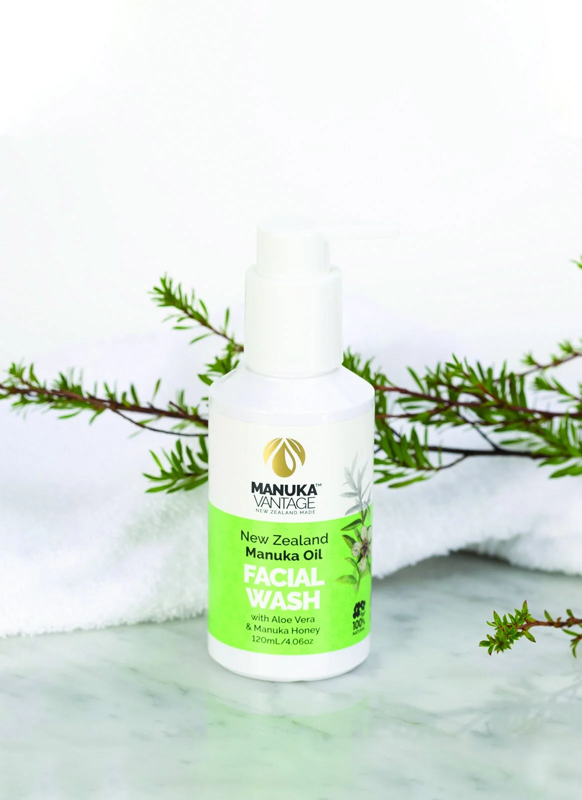 Facial Wash with Aloe Vera and Manuka Honey