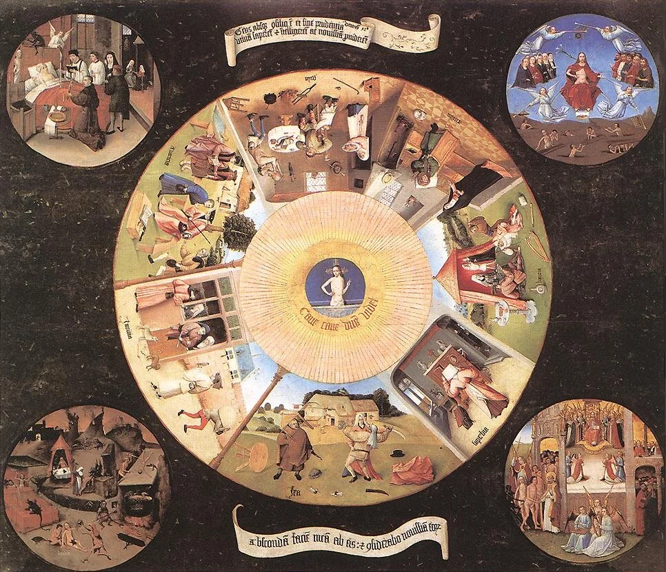 Your understanding of sin, repentance, denial of self, are all deeply informed by the medieval understandings of good and evil, heaven and hell and what God is. For those of you that were on the Avila Pilgrimage, you will remember  this painting by …