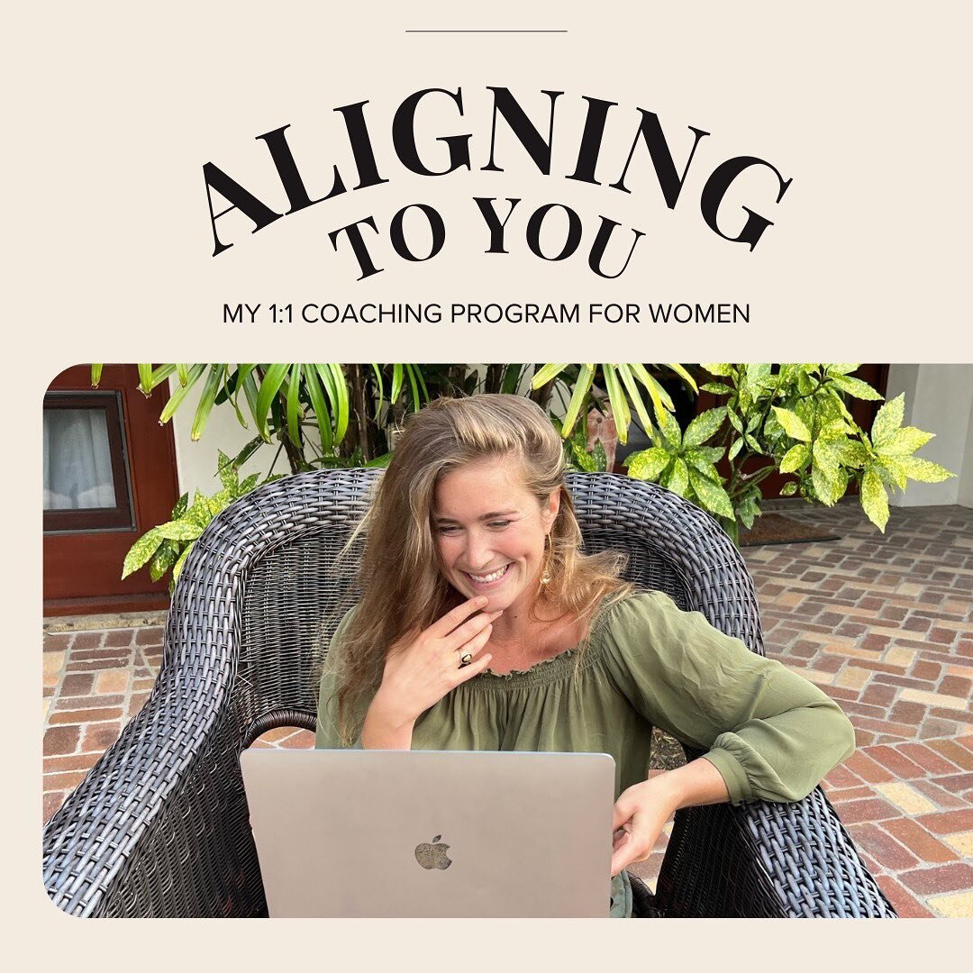 Today I have a full day of Aligning to You client calls.. which fulfills me so much because taking women through this program throughout 2023 has been a highlight.

It&rsquo;s remarkable to reflect on all the transformation you can make in 6 months w