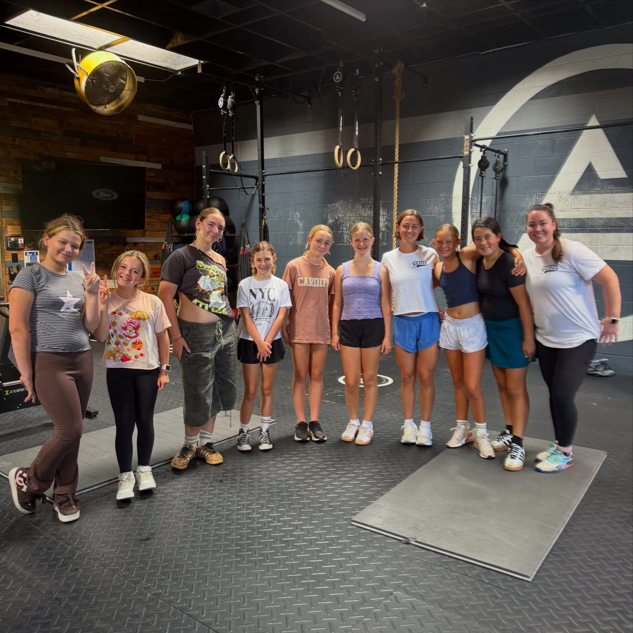 Our fourth GEMStrong workout was a fun, focused, and successful today! We managed to stay cool despite this heat wave with some big fans, cold electrolyte water, and cold essential oil infused towels at the end of the workout! 💦

Theme was: Explorin