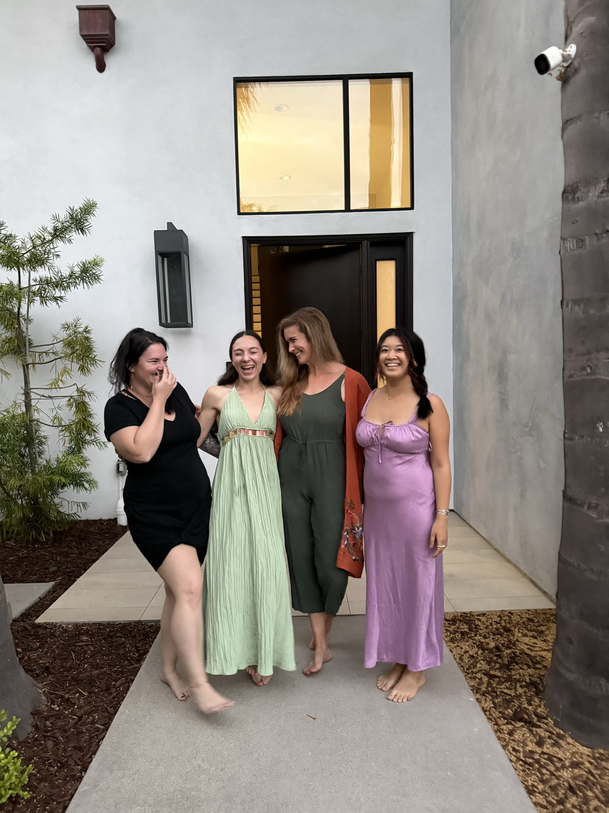 Our final night, dressing up and taking pictures