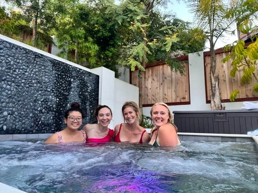 Hot tub time!