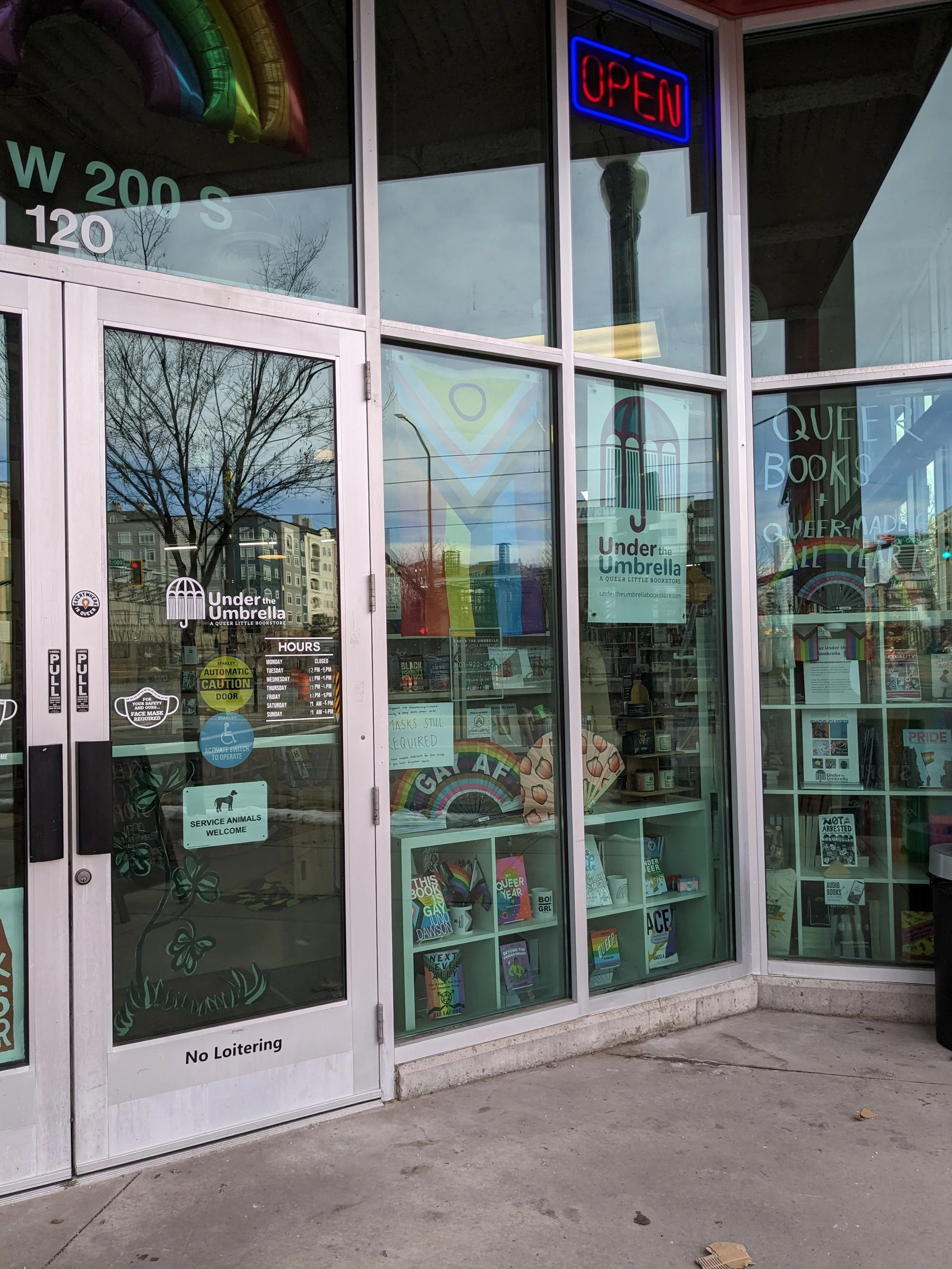 Under The Umbrella Bookstore - Salt Lake City, Utah
