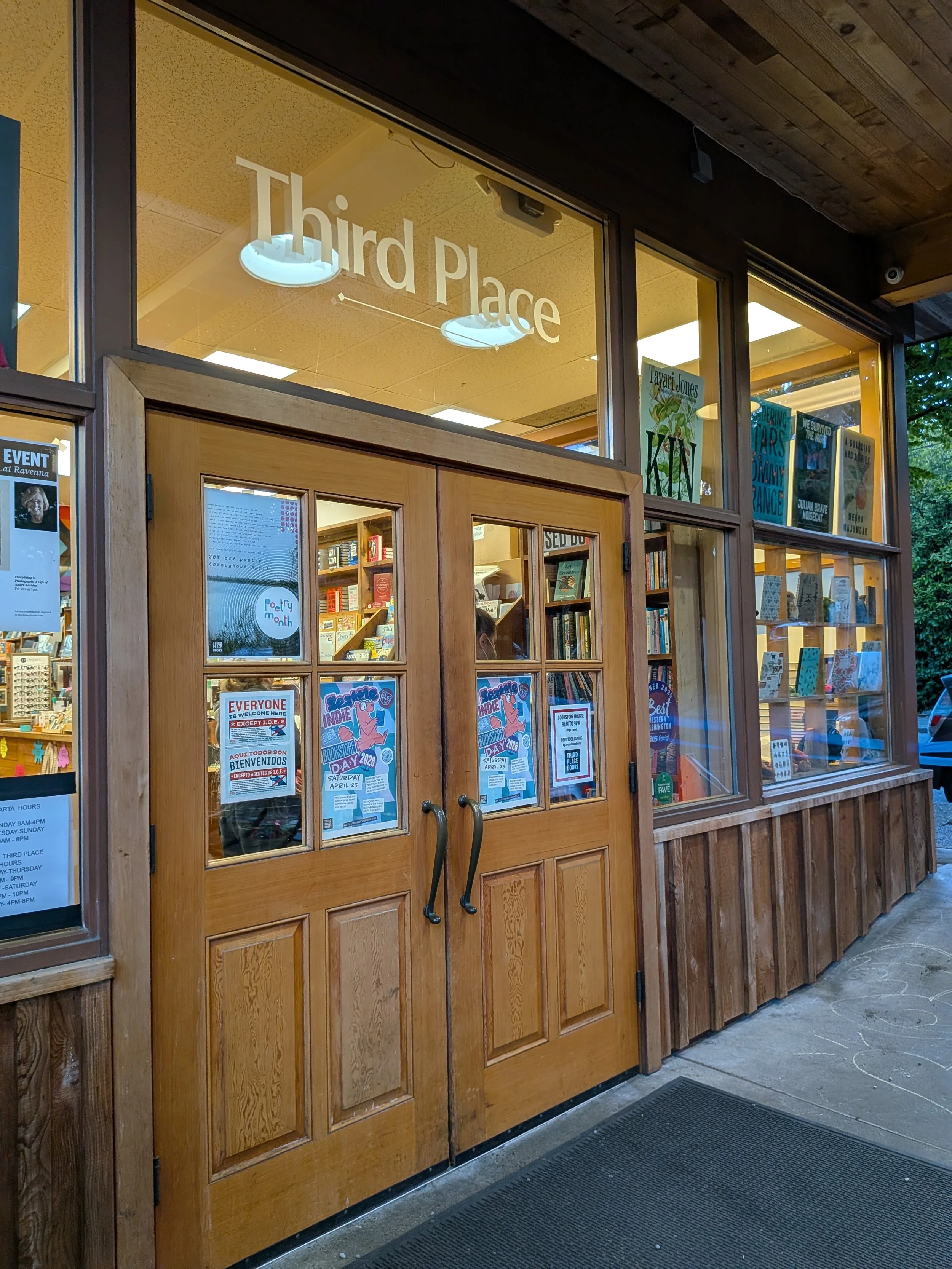 Third Place Books - Seattle, Washington (Ravenna location pictured)