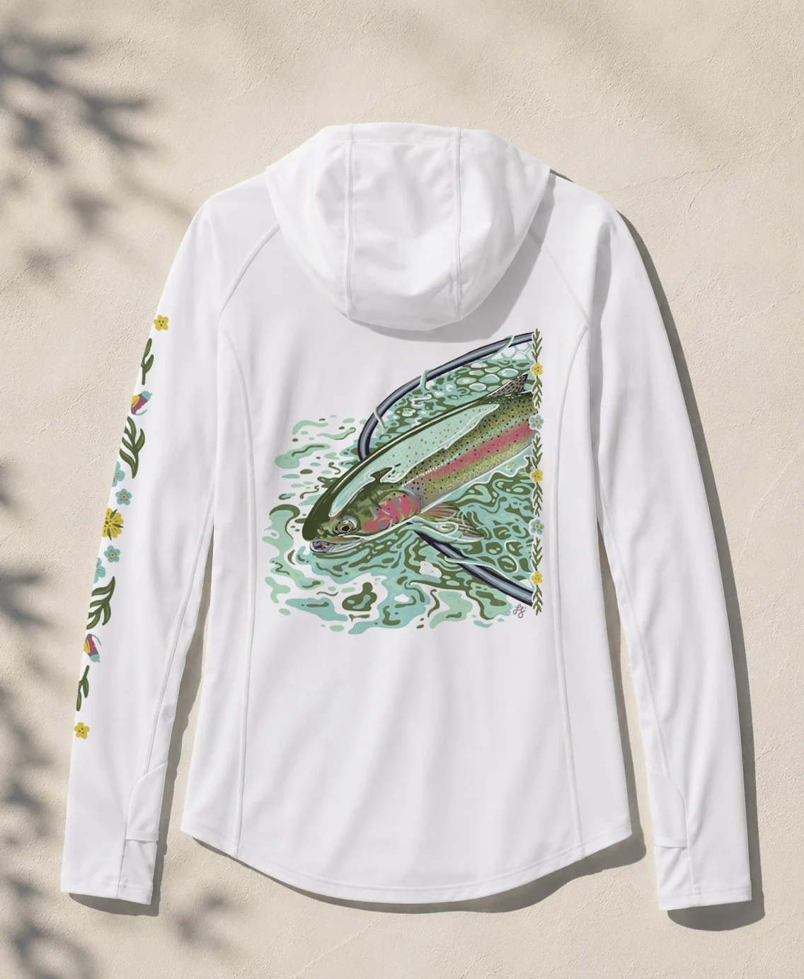 First female artist for our Simms Artist Series Tech Tees available Spring 2028.