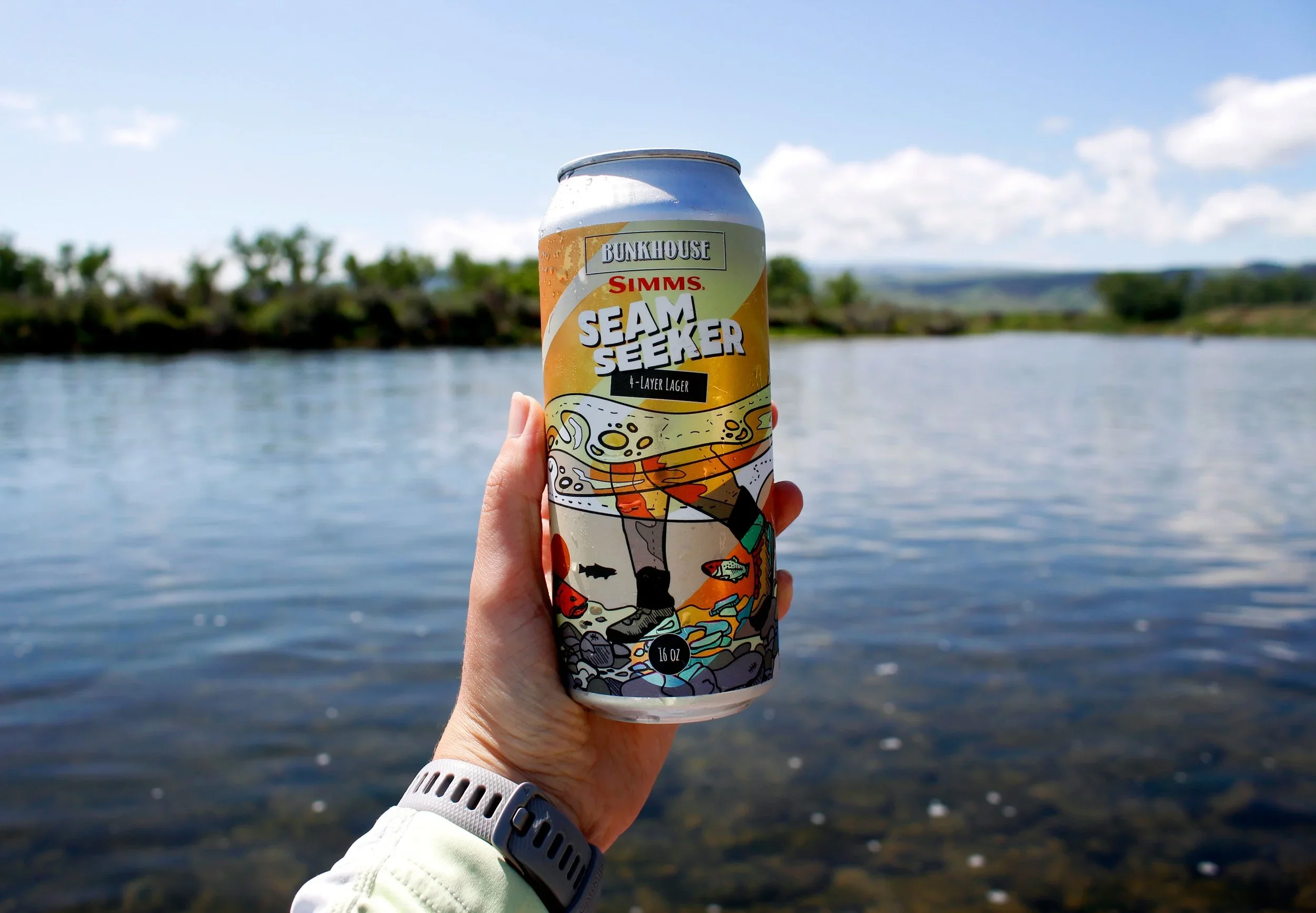 Label design for a local brewery collaboration and perfect limited edition summertime beer.