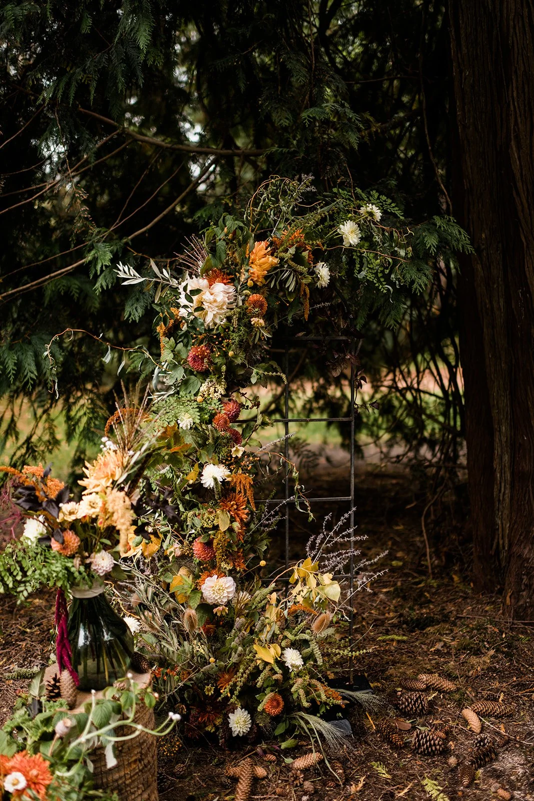 ceremony installation
photography by Forthright Photo
