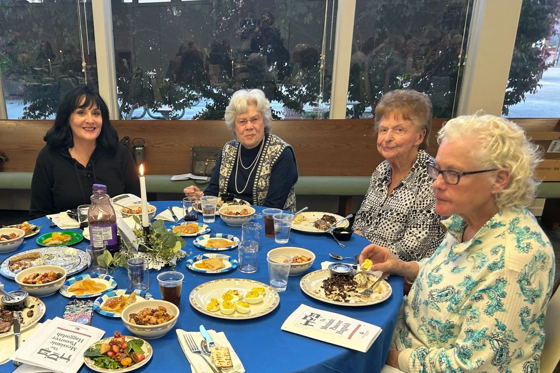 Celebrating a Messianic Passover Dinner.