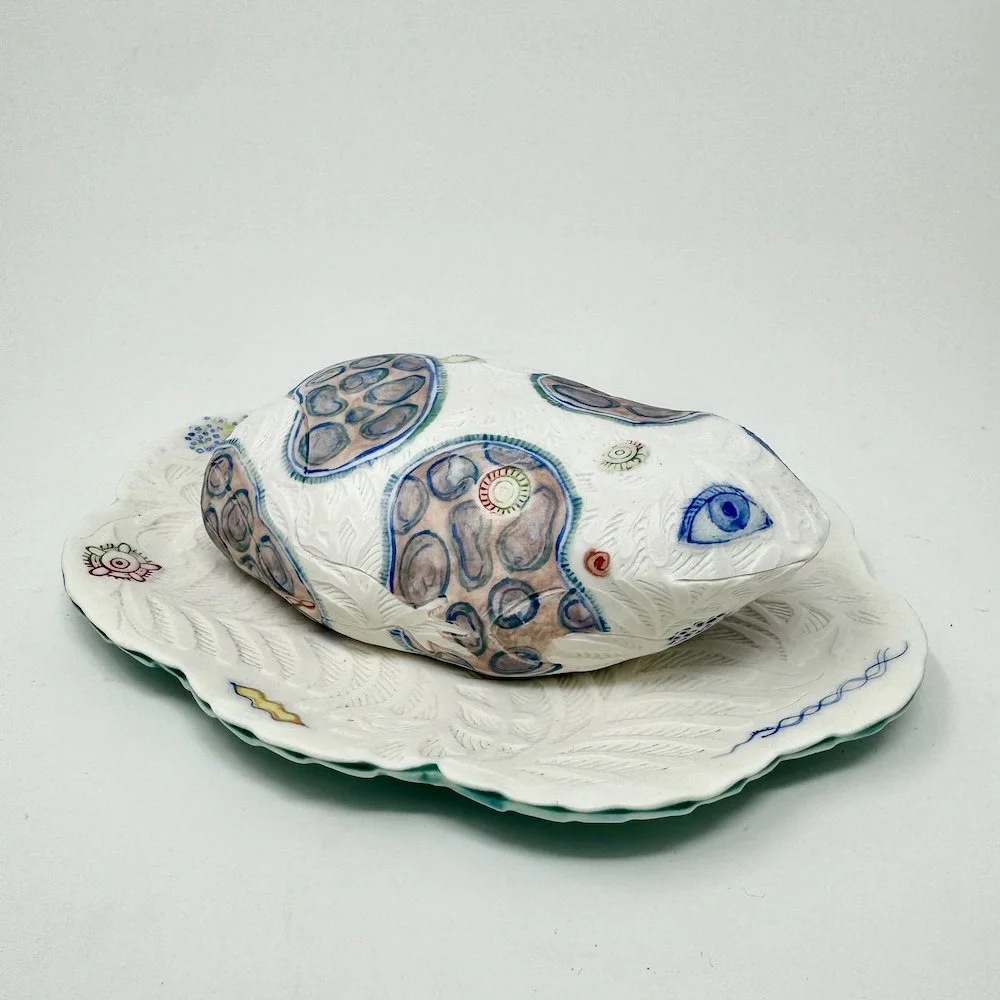 Frog Butterdish