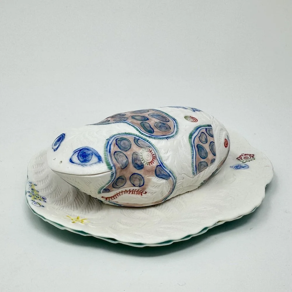 Frog Butterdish