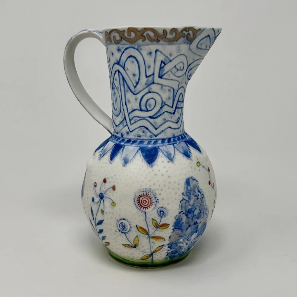 Knotted Necked Pitcher