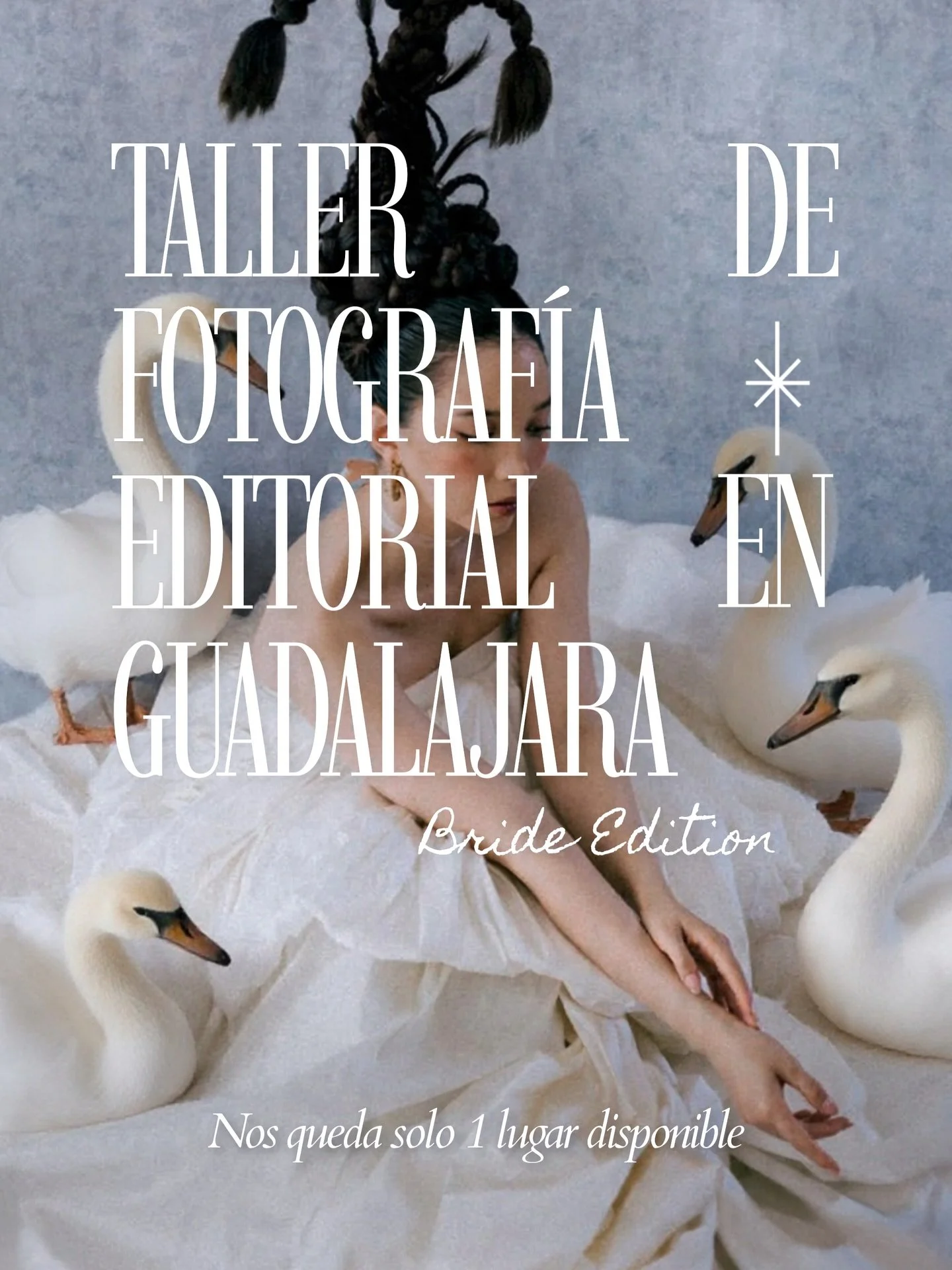 Nos queda solo 1 lugar para nuestro pr&oacute;ximo taller el domingo 12 de abril en Guadalajara! Donde haremos unas fotograf&iacute;as incre&iacute;bles. Para m&aacute;s informaci&oacute;n DM o hello@figueroandrea.com