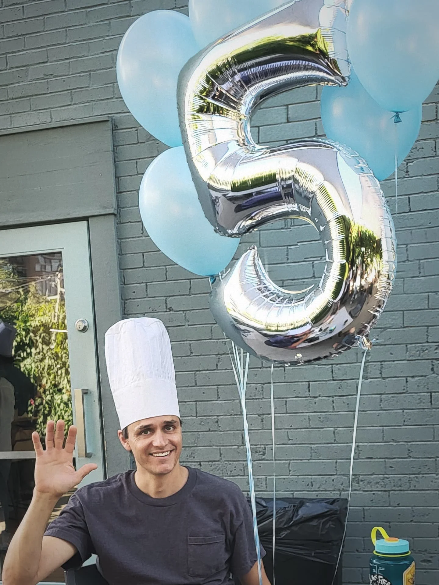YES CHEF! Happy FIFTH Birthday to Arlo Restaurant!  We're still here representing for the people crazy enough to chase their own dreams. If you're doing the math - Yes we opened in July of 2020, Yes it's taken five years off our lives, also yes it is