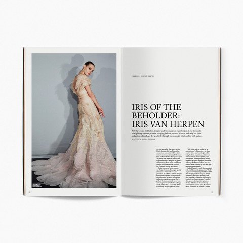 'Iris of the Beholder' Iris Van Herpen - VAULT ART MAGAZINE (Issue 34)