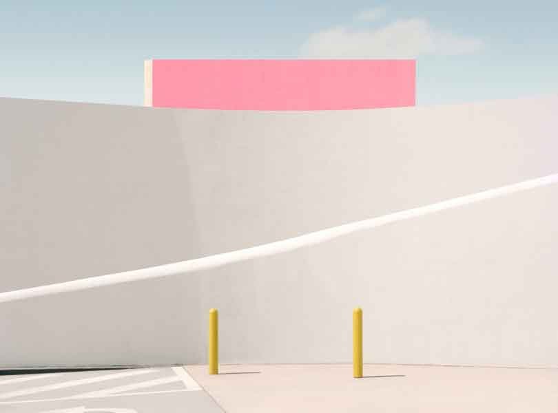 Olsen Gallery Becomes a “Portal for Escapism” With Artist George Byrne’s Latest Pastel-Hued Exhibition - BROADSHEET SYDNEY (2021)