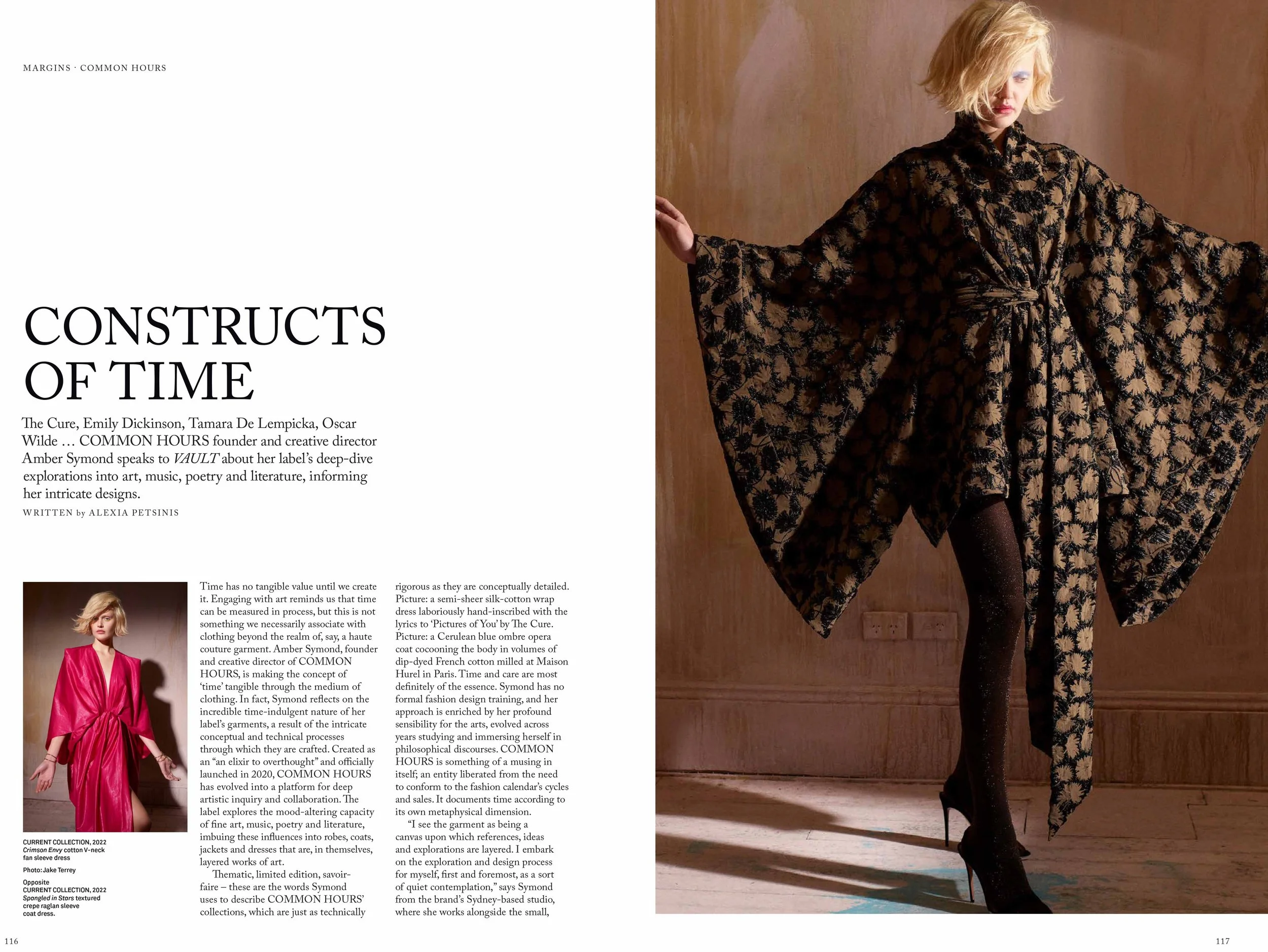 'Constructs of Time' - VAULT ART MAGAZINE ISSUE 42 (2023)