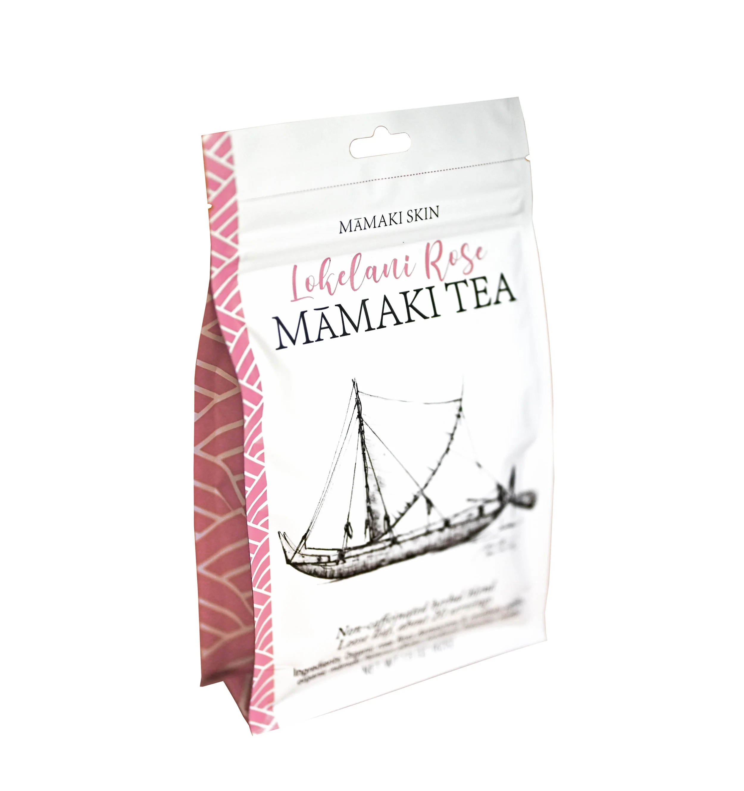 Lokelani Rose Mamaki Tea - Calming + Fragrant
