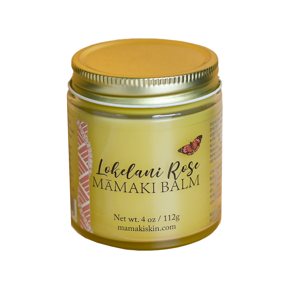Lokelani Rose Mamaki Balm - Limited — MAMAKI SKIN