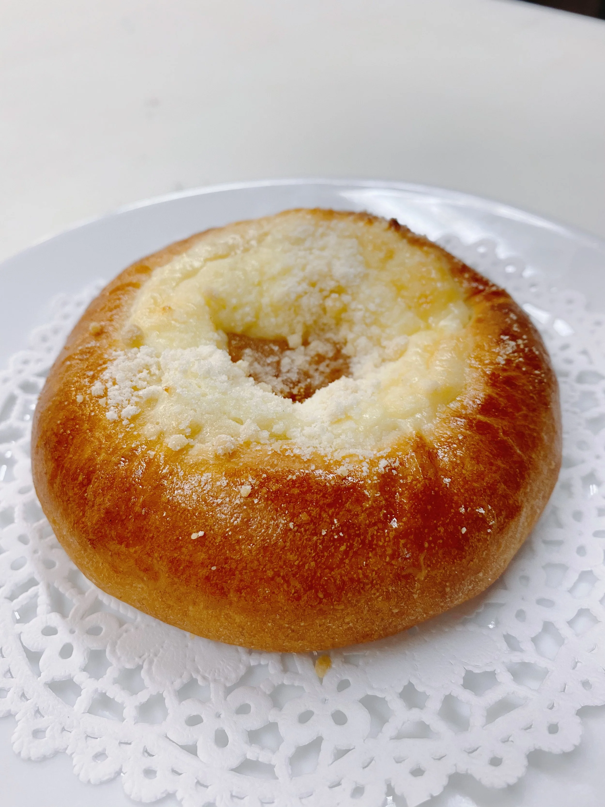 Cream Cheese with Caramelized Apple Filling Kolach