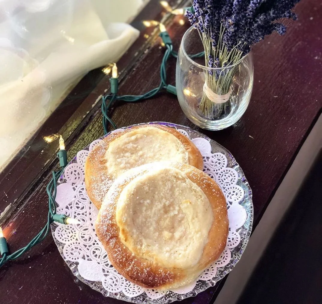 Lavender Cream Cheese Kolach