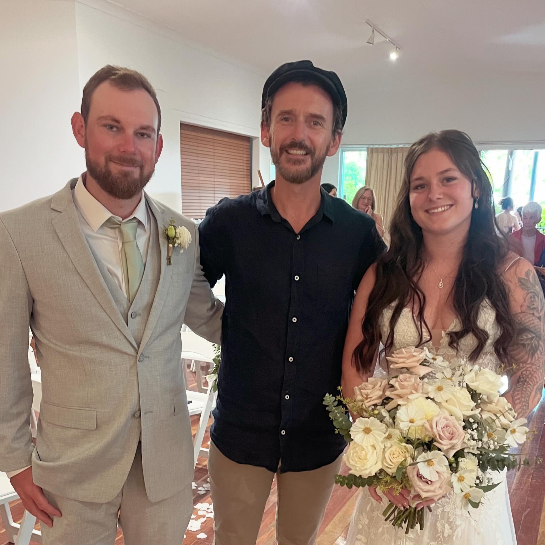 Congratulations to Danni &amp; Blake who were married at the beautiful @angourieresort on Saturday
💍❤️

I was delighted to provide a Full Day Music and MC package for this lovely young couple 🎼✨🎤 

It was such a pleasure collaborating with Anne Ma