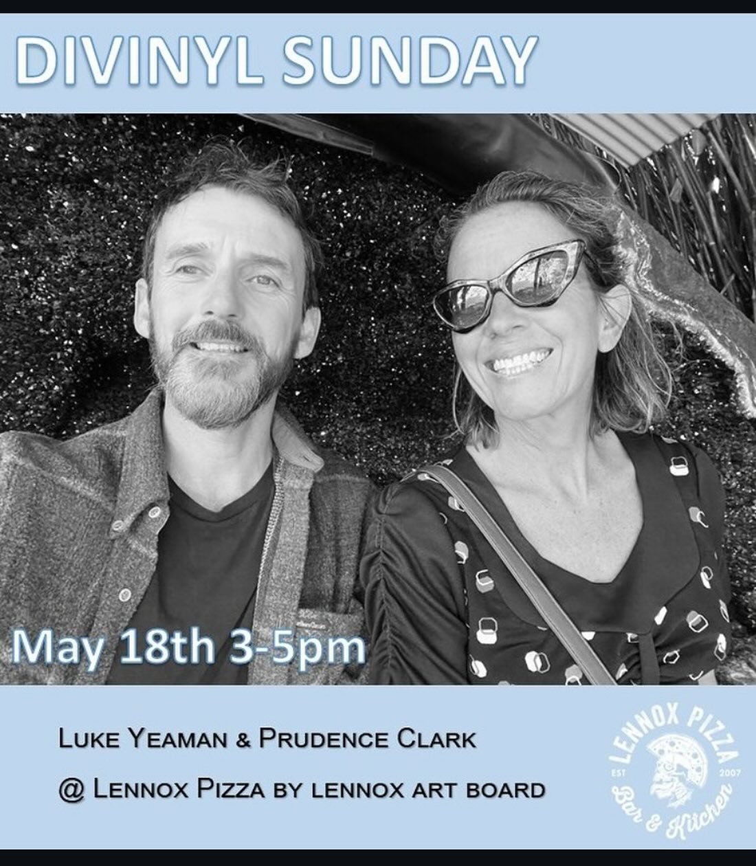 If you’re looking for a fun Sunday afternoon hang out
Come and hear Pruey and I chat about one of our favourite albums 🎼✨
Great cocktails, even better music.
3-5pm this Sunday @lennoxpizzabarandkitchen