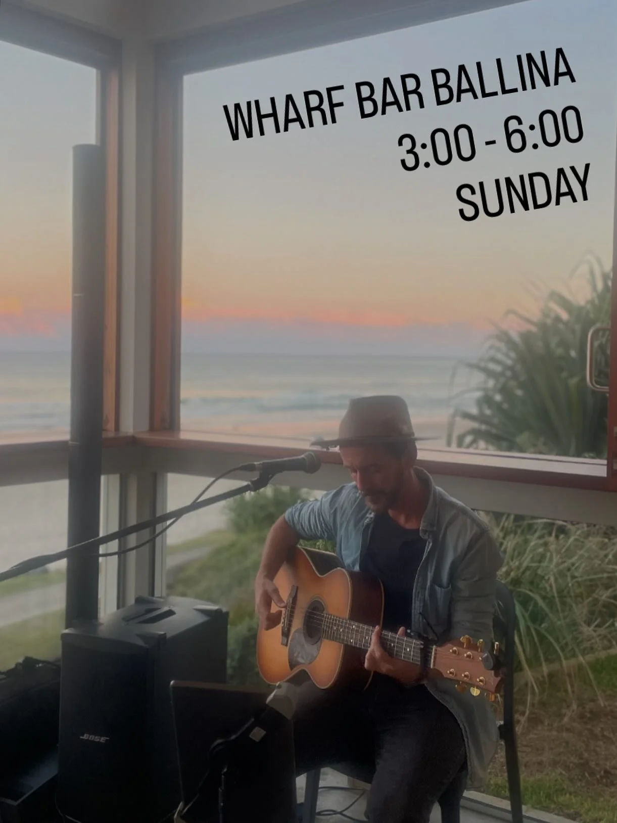 Hey friends,
I’ll be performing some tunes at the @wharfbarballina on Sunday afternoon from 3pm
Come on down if you’re free ✨
