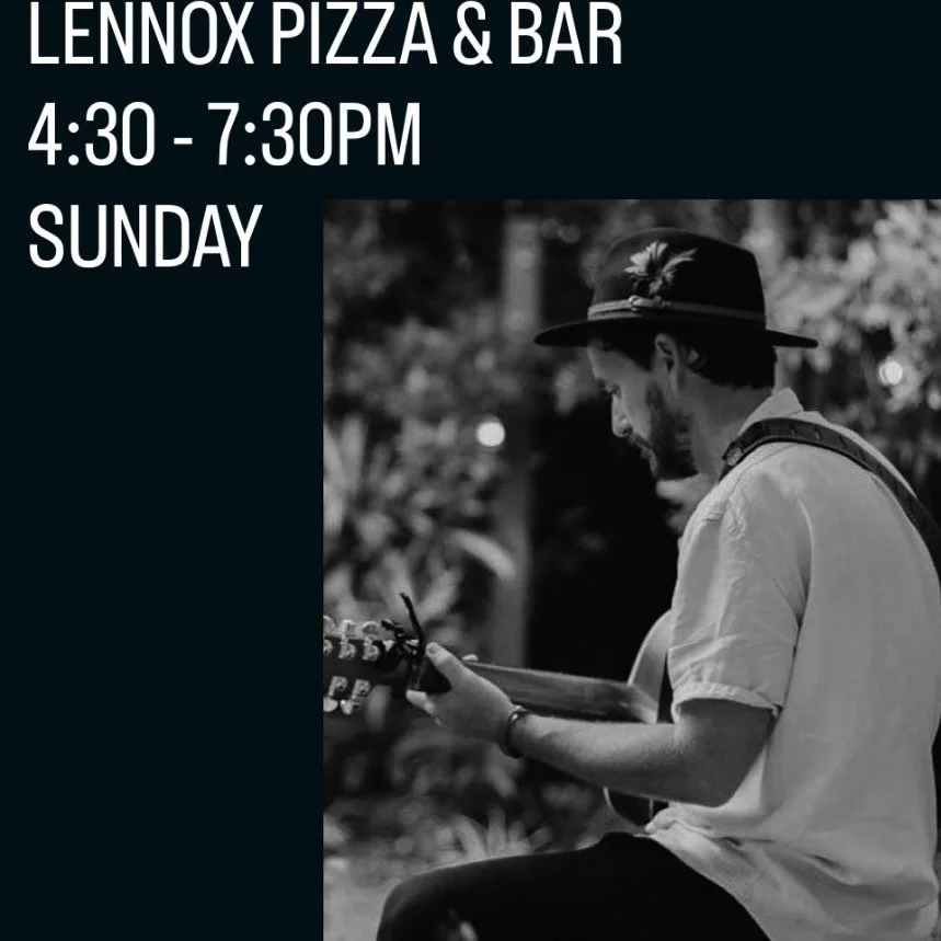 Happy Weekend Friends ✨
Who enjoys delicious pizza, cocktails and ocean views?
🍕🍸🏖️
Well I’ve got you covered
Come and join me at the awesome @lennoxpizzabarandkitchen this Sunday afternoon from 4:30pm
Going to be fun 🎼