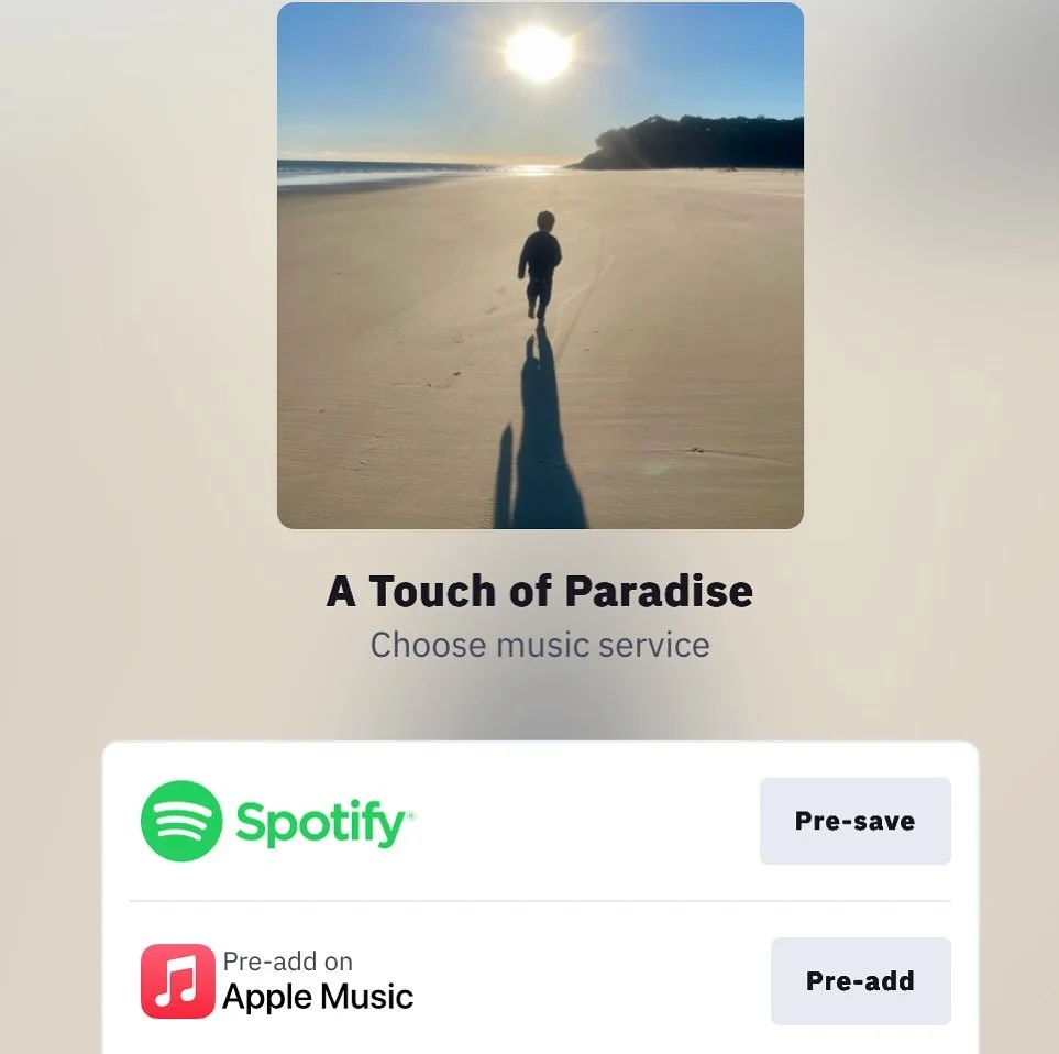 I’m incredibly excited to share that my new single ‘A Touch of Paradise’ will be available for streaming on the 29.09.25 πΌβ¨
You can presave it now on the link in my bio or in the post below
It is a reworking of the Australian cl