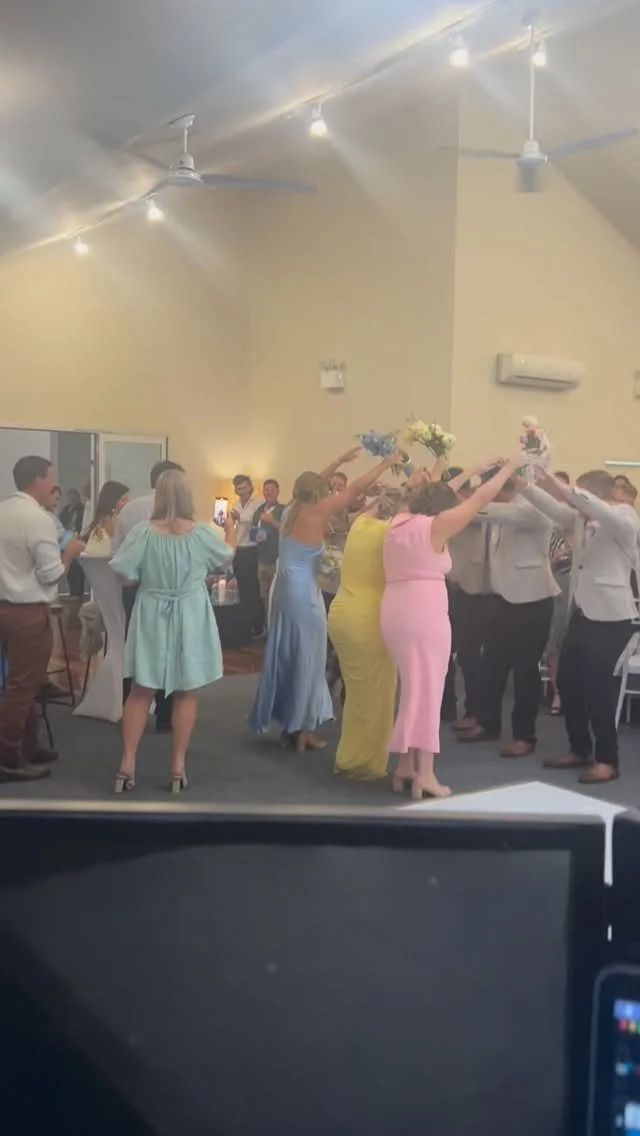 Congratulations to Gabby & Josh who celebrated their marriage at the @angourieresort 
I was delighted to provide a Live music & DJ reception package for this awesome couple 
The celebration was full of smiles and good vibes and the party ki