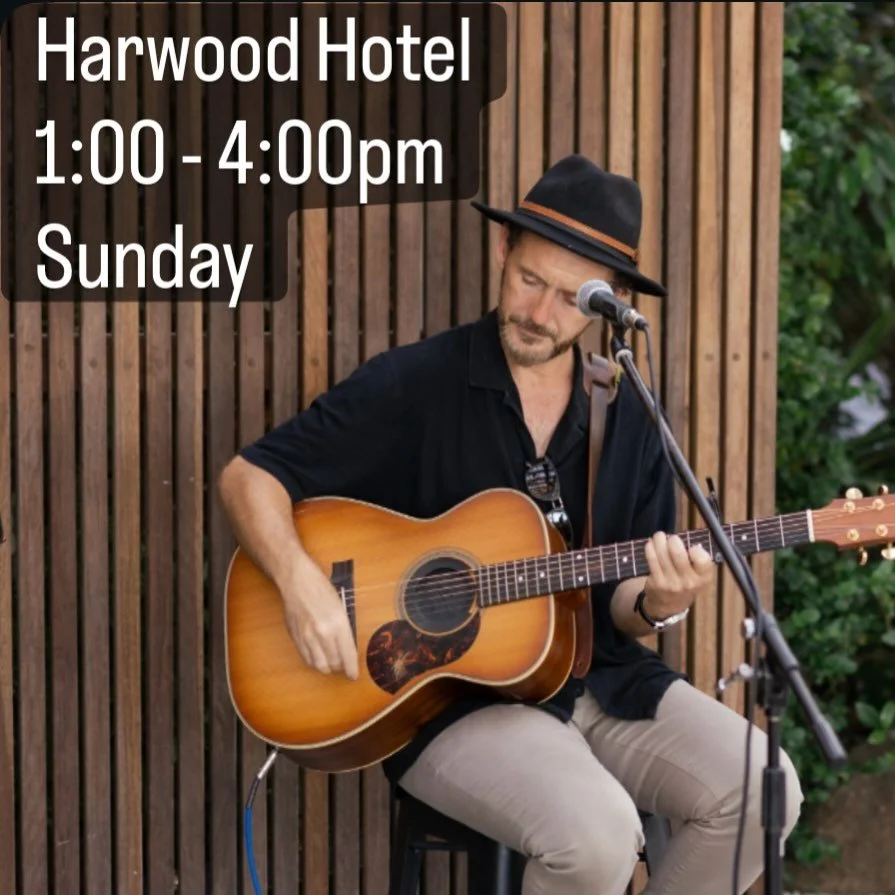Join me this Sunday at @harwoodhotel_ from 1:00 - 4:00pm for live music by the riverside 🎼✨👌🏻

Photo credit @figtreepictures