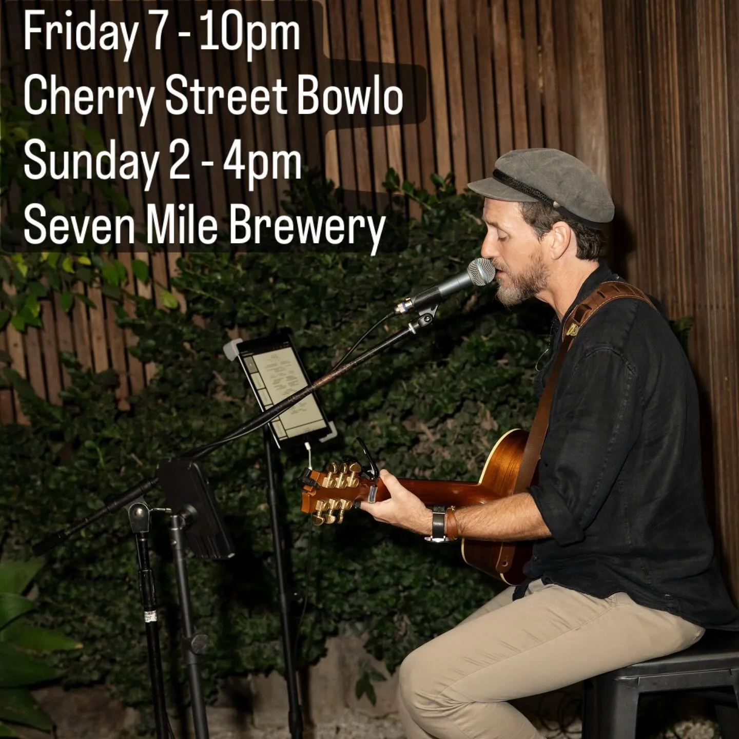 Getting into the festive spirit this weekend! Catch me at 

Cherry Street Sports in Ballina on Friday from 7-10pm 
@cherrystreetsports 

And then again at Seven Mile Brewing Co. in Ballina on Sunday from 2-4pm. 
@sevenmilebrewingco 

Hope to see you 